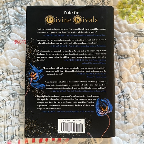 Divine Rivals Hardcover Book - Picture 2 of 2